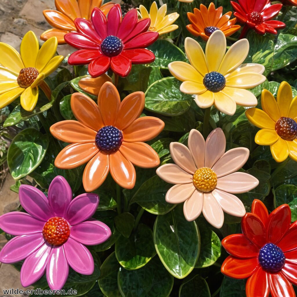 Keramikblumen » Dauerhaft blühende Dekoration