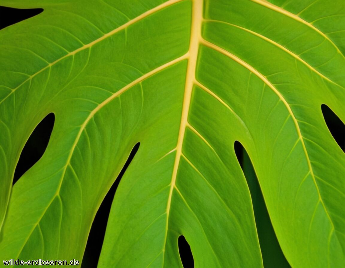 Blattansatz kurz antrocknen lassen - Monstera Ableger » So klappt die Vermehrung kinderleicht