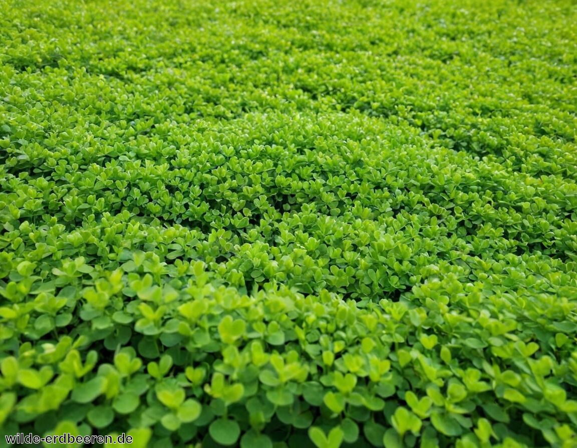 Spart Dünger durch natürliche Stickstoffbindung   - Mikroklee » Die grüne Alternative für deinen Rasen