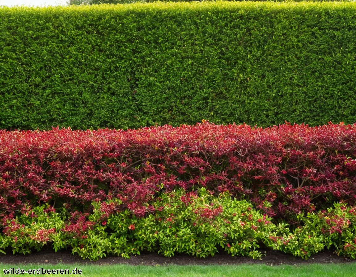 Gut schnittverträglich für individuelle Formgebung   - Kornelkirsche Hecke » Perfekt als natürliche Abgrenzung