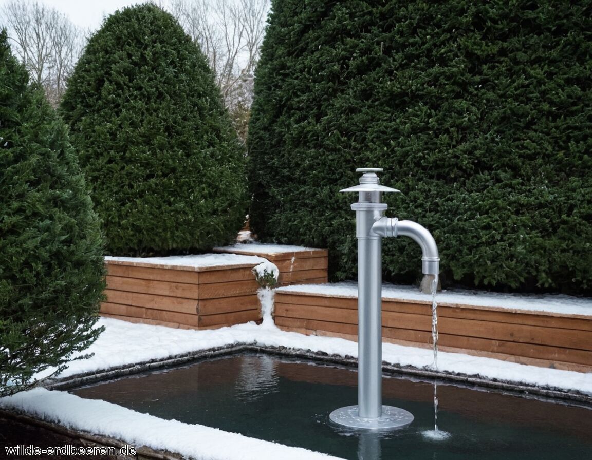 Frostsichere Modelle für ganzjährigen Einsatz   - Wasserzapfsäule » Praktisch und dekorativ