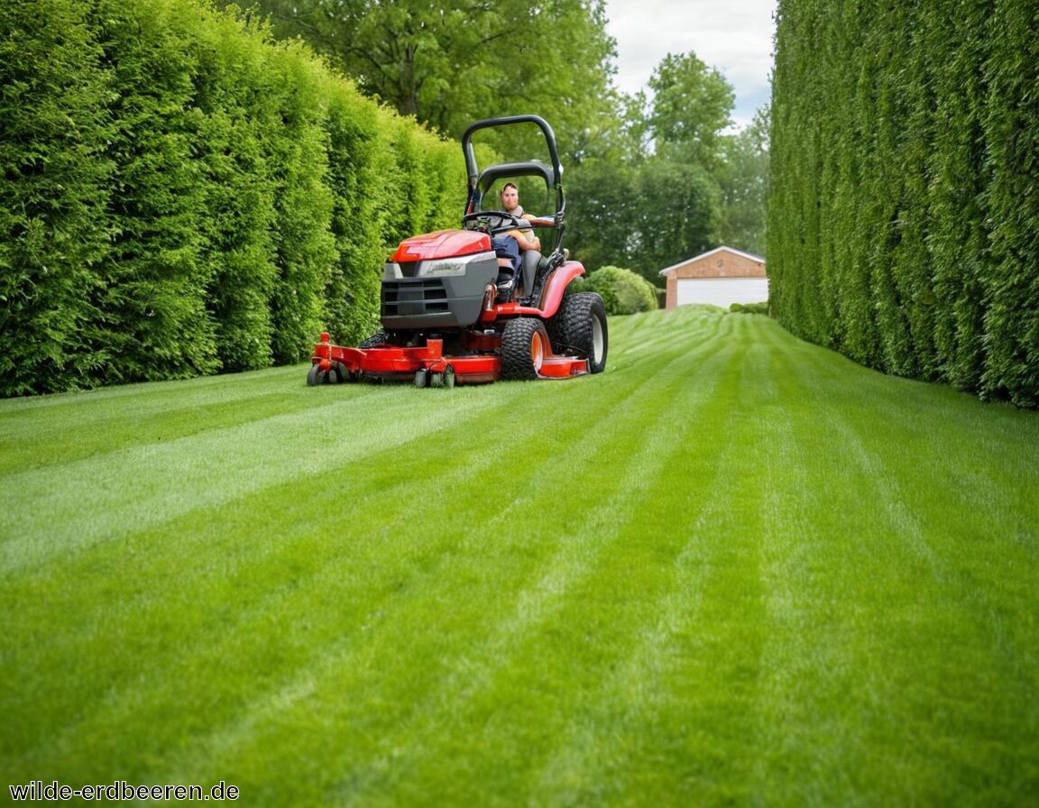 Unkrautvernichter gezielt gegen breitblättrige Unkräuter   - Dünger mit Unkrautvernichter » 2 in 1 für deinen Rasen