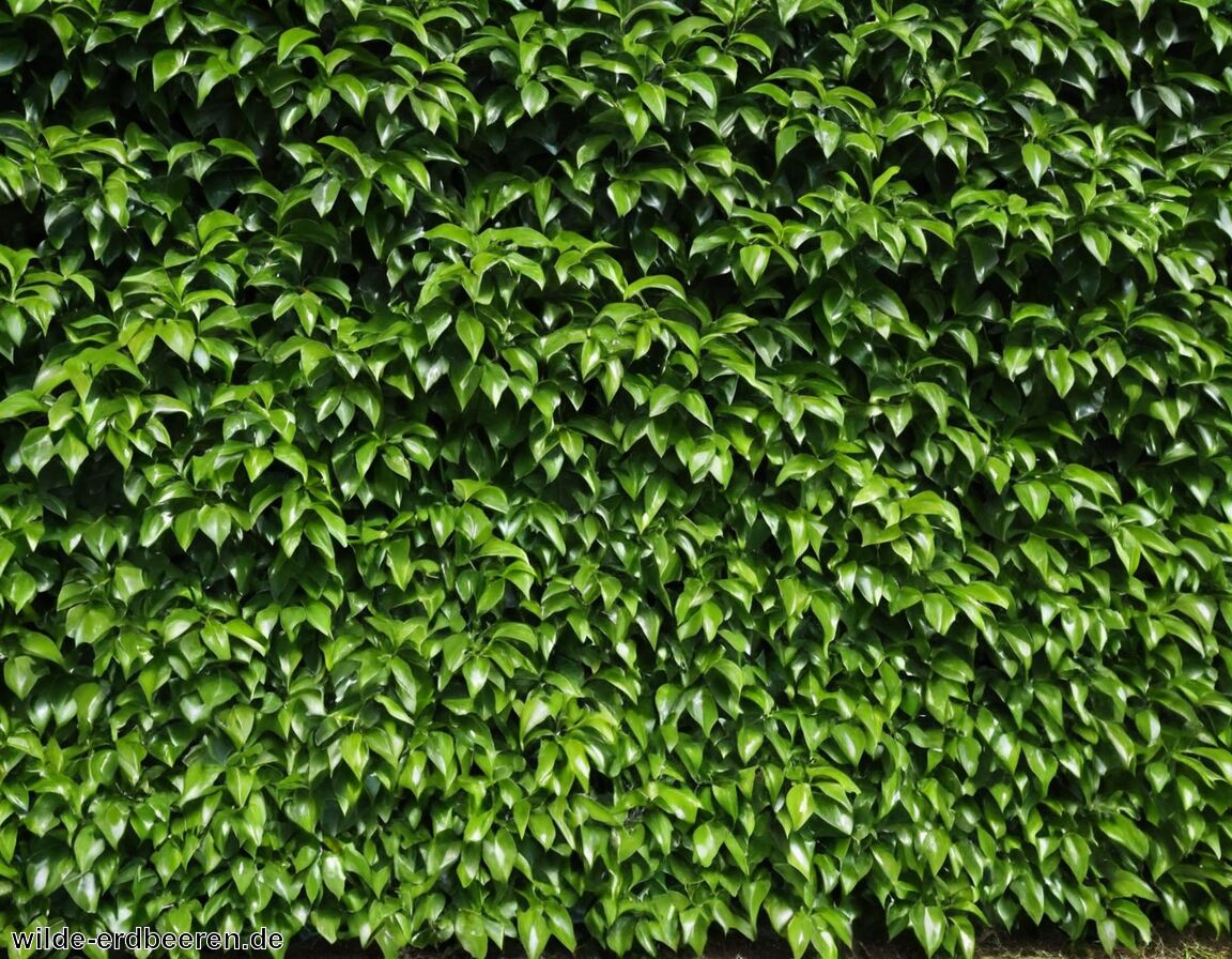 Schnitt: Zweimal jährlich für einen dichten Wuchs   - Lorbeerhecke » Pflegeleichte und dichte Begrenzung