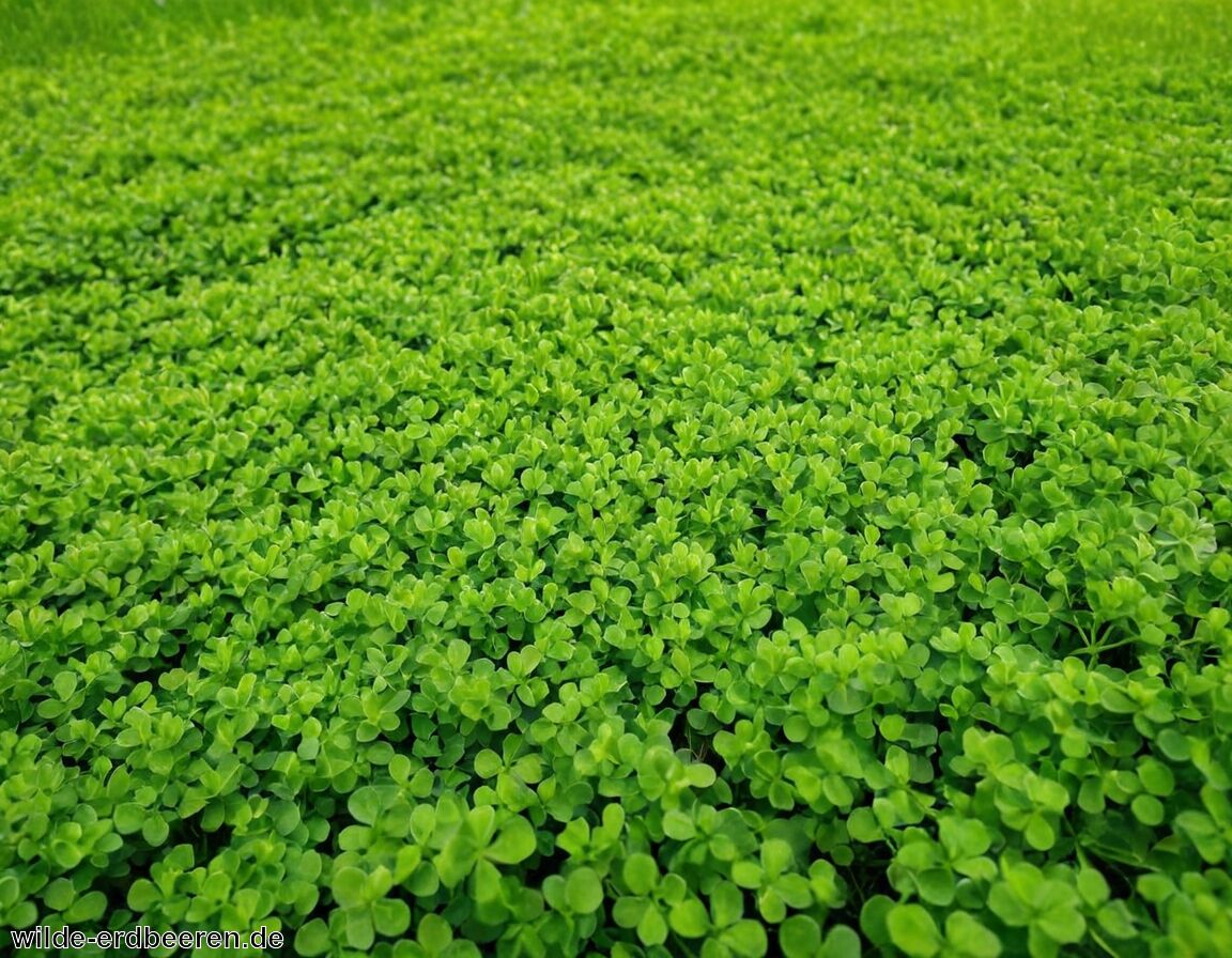 Kaum Mähen durch langsamen Wuchs erforderlich   - Mikroklee » Die grüne Alternative für deinen Rasen