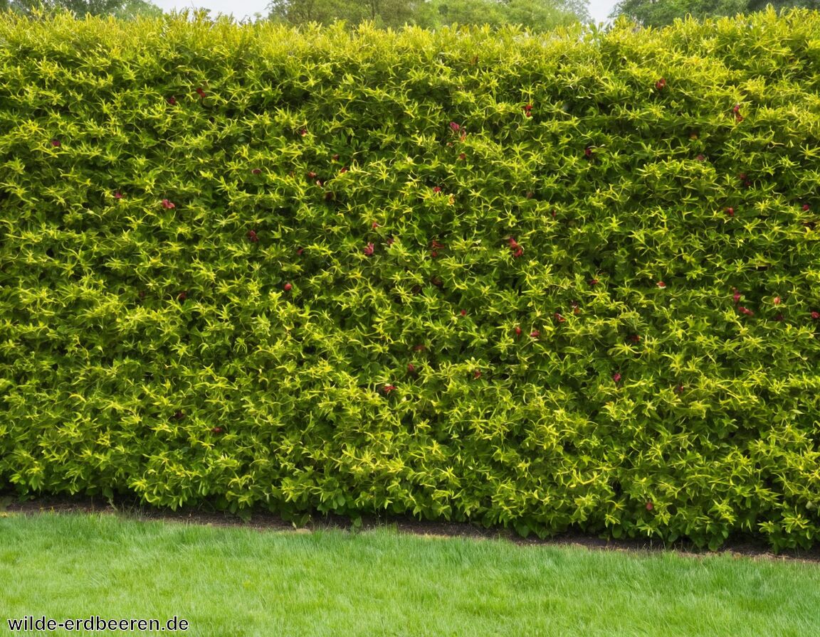 Bietet Lebensraum für zahlreiche Tierarten   - Kornelkirsche Hecke » Perfekt als natürliche Abgrenzung