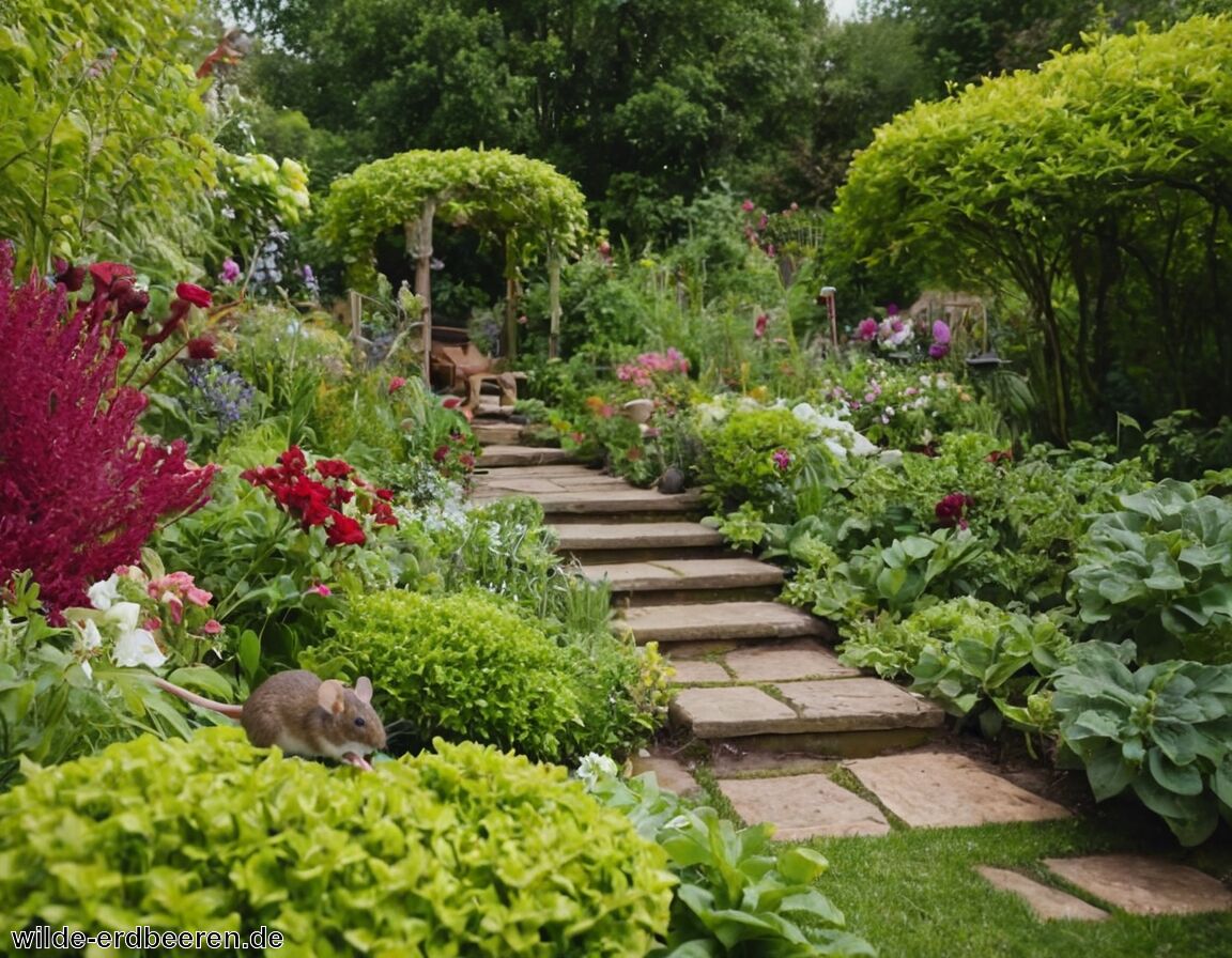Giftfreie Köder im Garten verteilen   - Mäuseschreck » So schützt du deinen Garten effektiv
