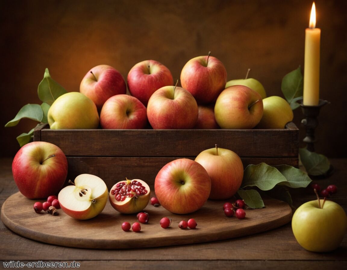 Winter: Lageräpfel, Quitten, exotische Früchte passend   - Saisonkalender Obst » Immer wissen was reif ist