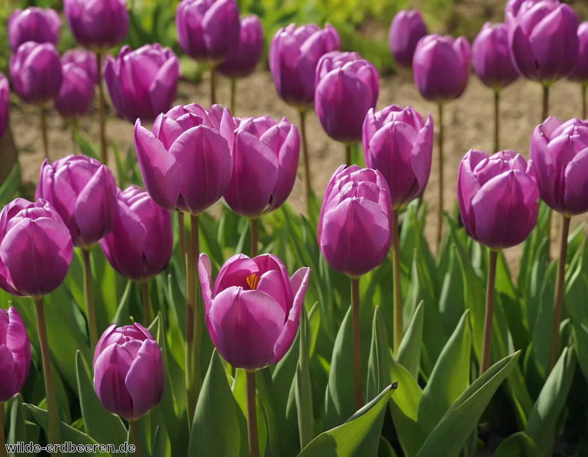 Lila Tulpen » Farbenpracht für deinen Garten
