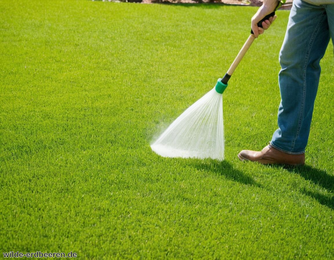 Dünger mit Unkrautvernichter » 2 in 1 für deinen Rasen