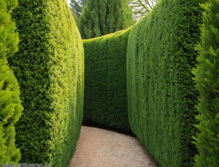 Eibenhecke » Immergrün und pflegeleicht