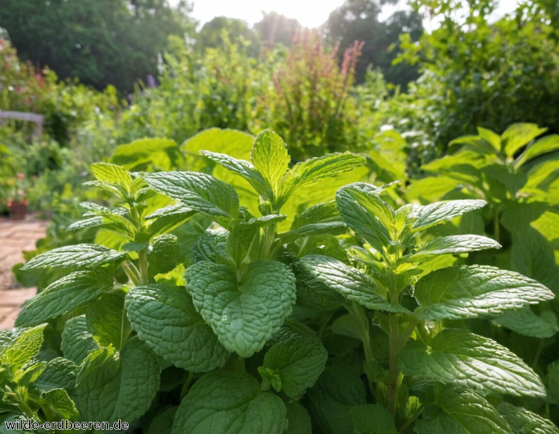 Gemüsepflanzen als optimale Partner für Minze - Minze im Garten: Die besten Begleitpflanzen für einen erfolgreichen Anbau